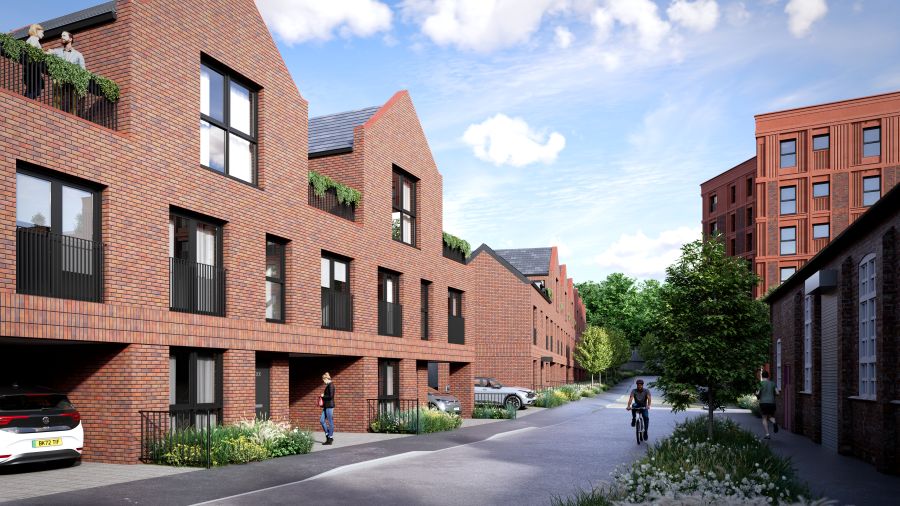 Church Wharf residential buildings