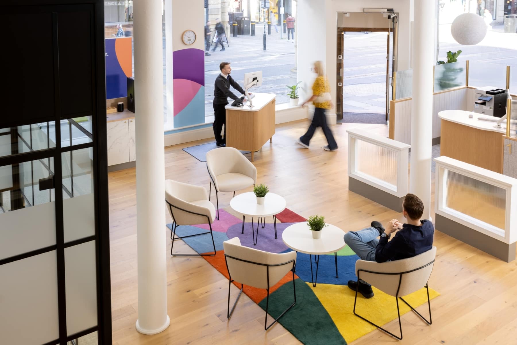 Manchester Building Society King Street interior