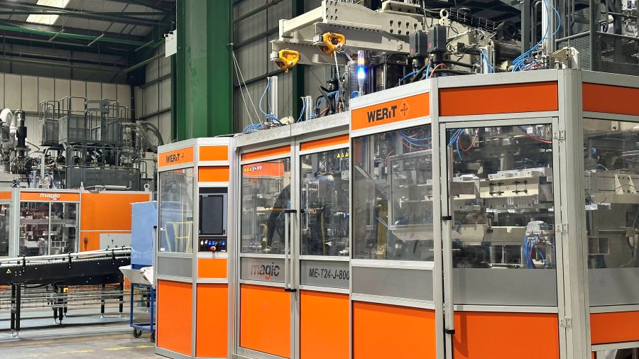 Newly installed magic machine at WERiT Irlam