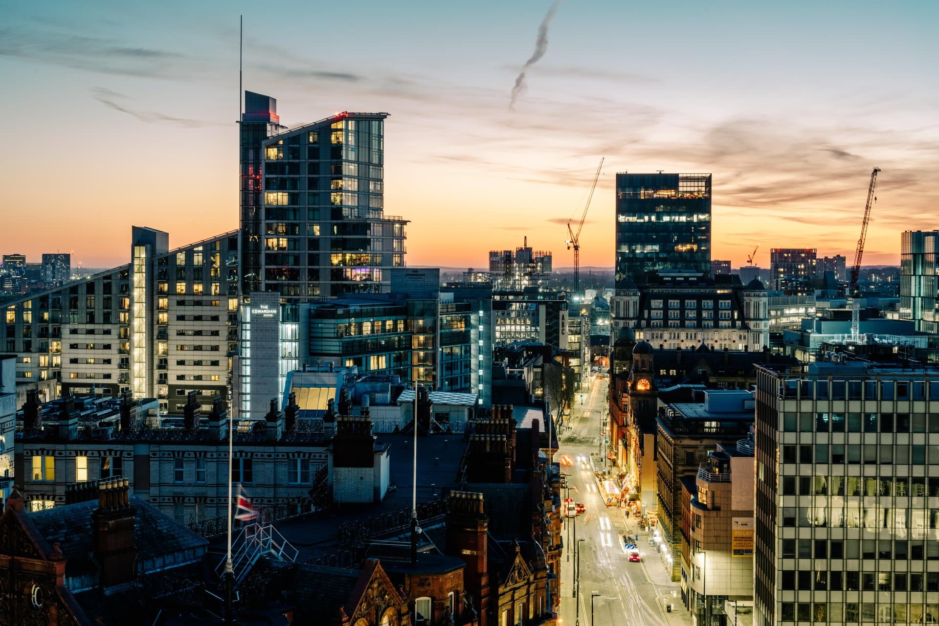 Manchester skyline