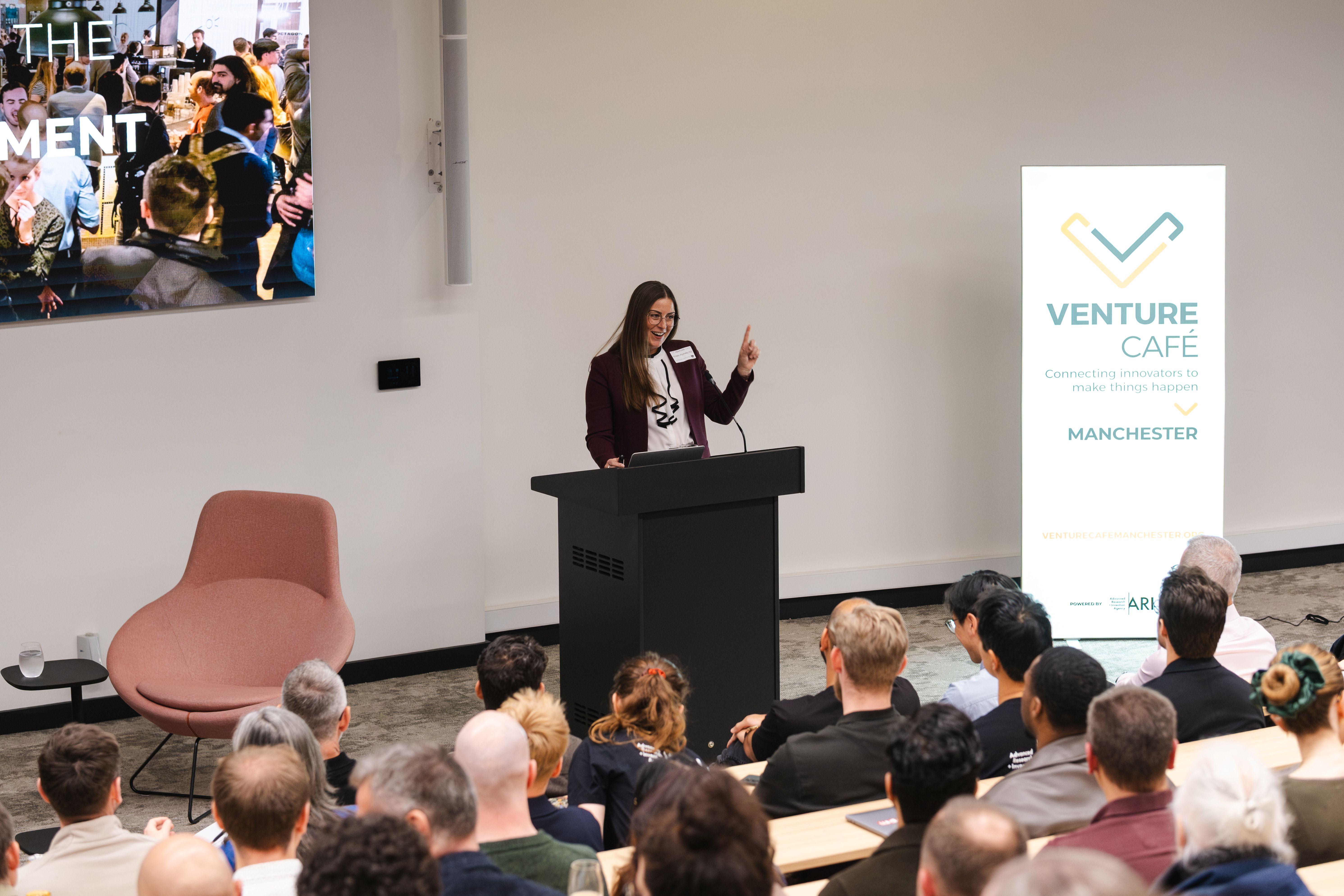 Venture Cafe welcome