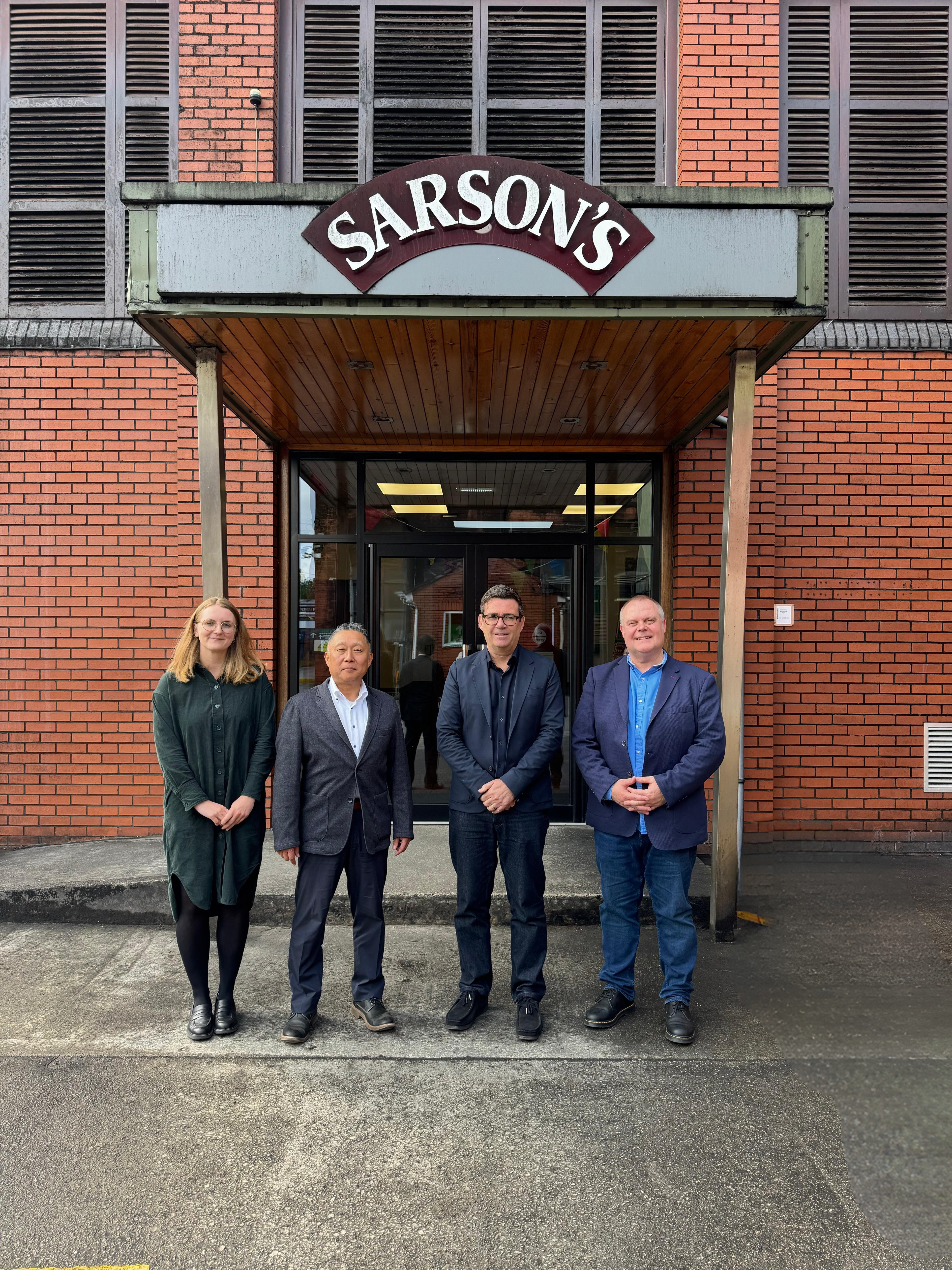 Andy Burnham @ Mizkan